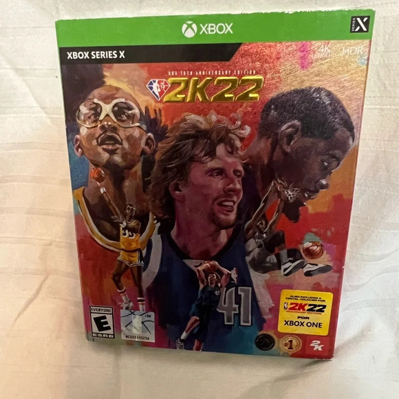 NBA 2K22 75th Anniversary Anniversary Edition-XBOX SERIES X.   NEW - Picture 2 of 5